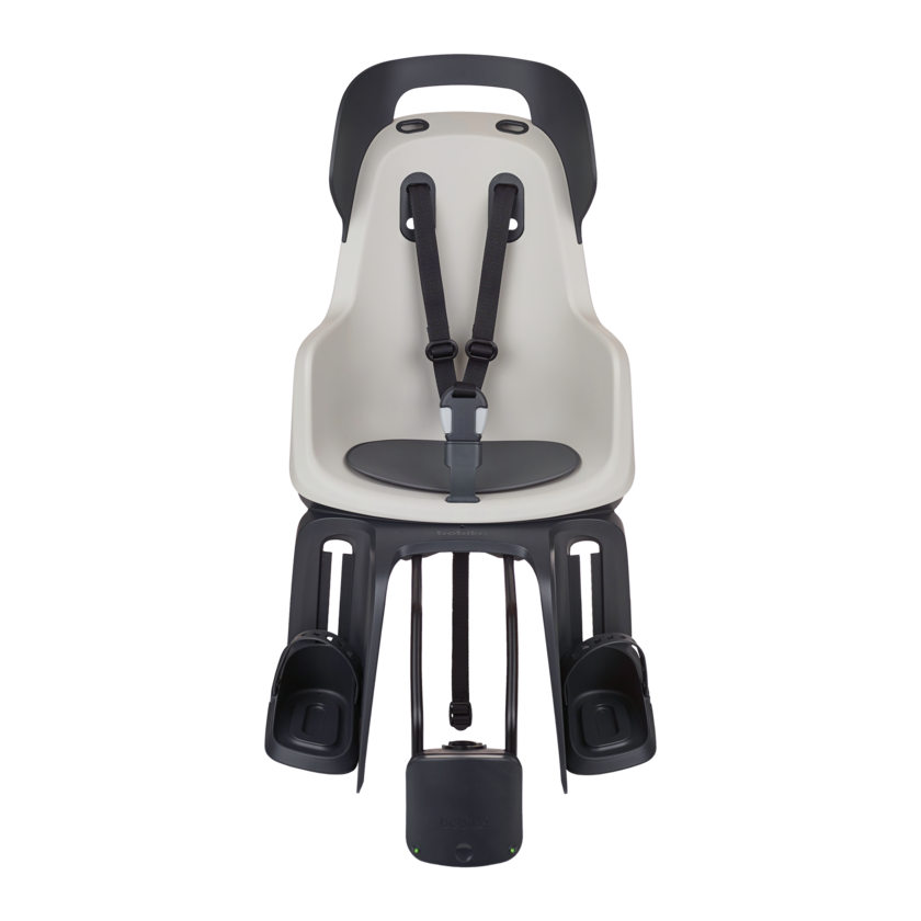 Tylny fotelik rowerowy Bobike Maxi Go - do ramy Vanilla Cup Cake