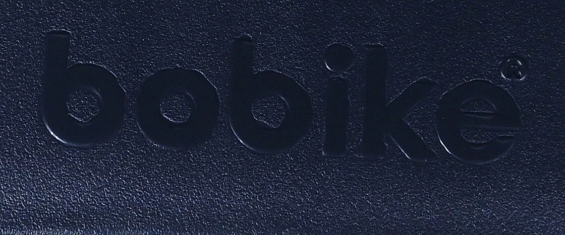 Tylny fotelik rowerowy Bobike Maxi Go - na bagażnik Macaron Grey