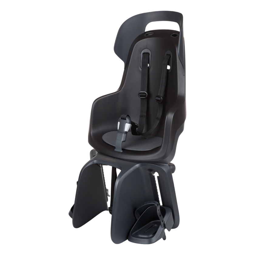 Tylny fotelik rowerowy Bobike Maxi Go - na bagażnik Urban Black