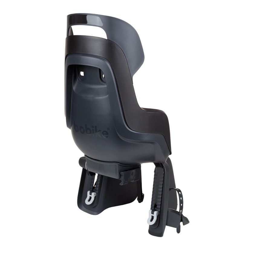 Tylny fotelik rowerowy Bobike Maxi Go - na bagażnik Urban Black