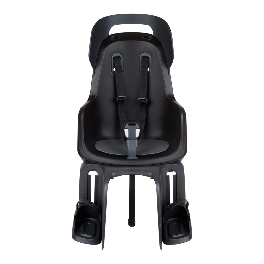 Tylny fotelik rowerowy Bobike Maxi Go - na bagażnik Urban Black