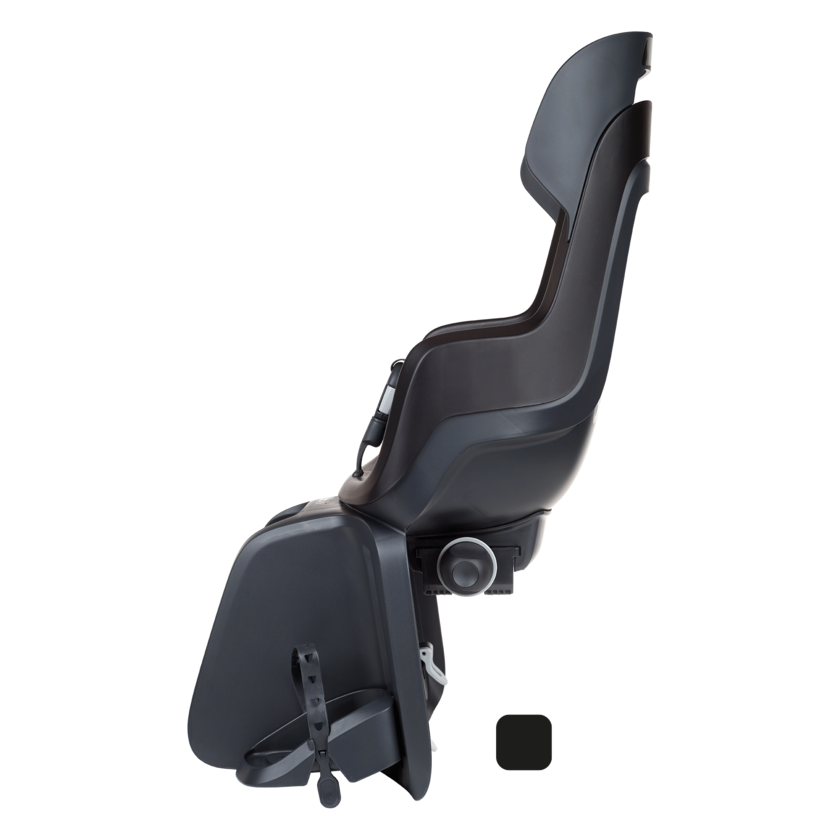 Tylny fotelik rowerowy Bobike Maxi Go - na bagażnik Urban Black