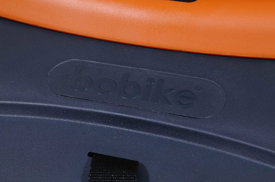 Tylny fotelik rowerowy Bobike Maxi One Szary
