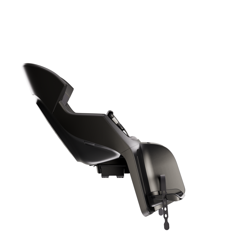 Tylny fotelik rowerowy odchylany Bobike Evolve Maxi Reclinable Urban Black