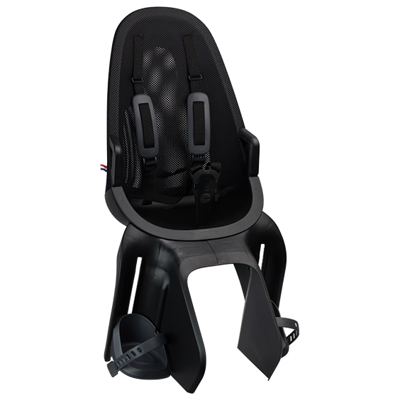 Tylny fotelik rowerowy Qibbel Air MIK HD Black