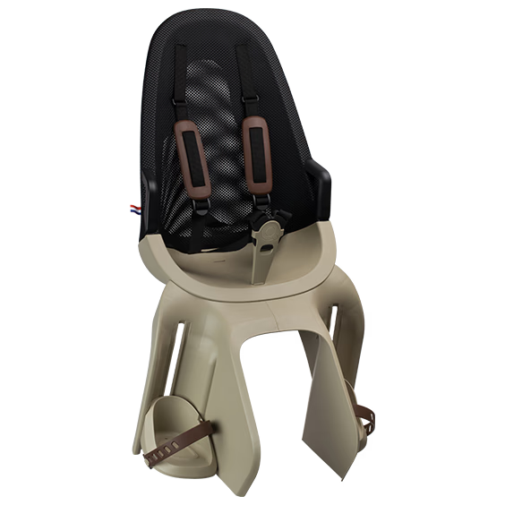 Tylny fotelik rowerowy Qibbel Air MIK HD Cappucino