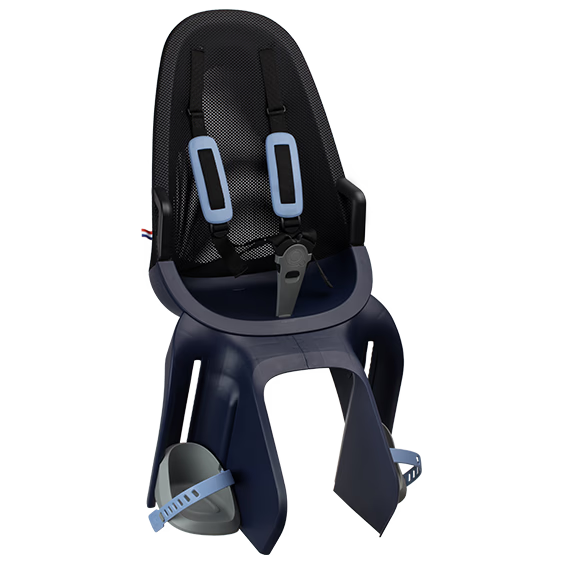 Tylny fotelik rowerowy Qibbel Air MIK HD Denim Blue