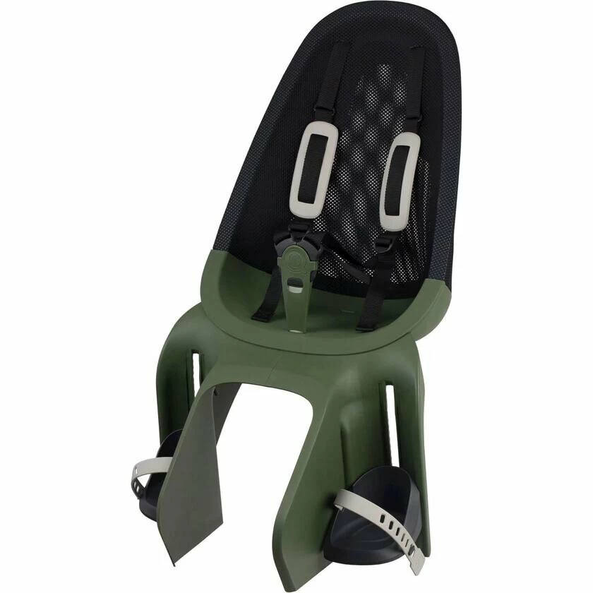 Tylny fotelik rowerowy Qibbel Air - na bagażnik zielony