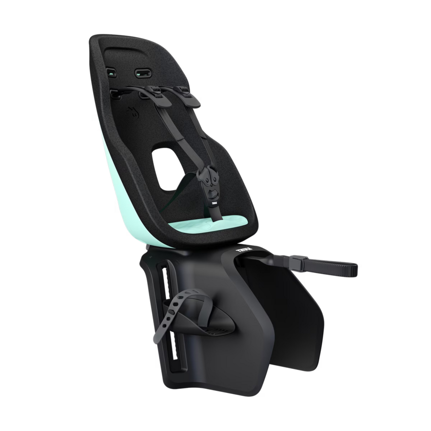Tylny fotelik rowerowy Thule Yepp Nexxt 2 maxi na bagażnik Momentum Grey