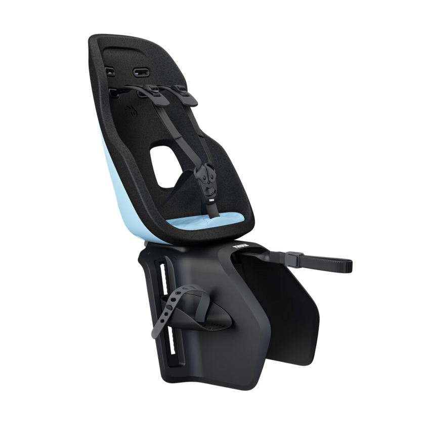 Tylny fotelik rowerowy Thule Yepp Nexxt 2 maxi na bagażnik Momentum Grey