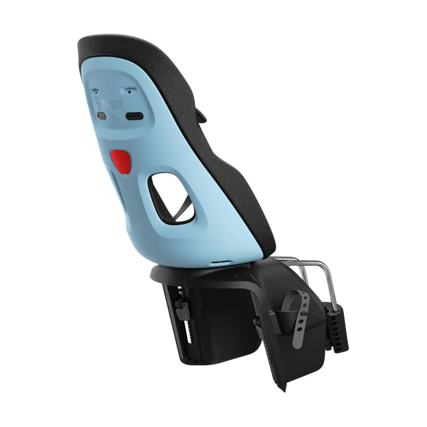 Tylny fotelik rowerowy Thule Yepp Nexxt 2 maxi na bagażnik Auqamarine blue
