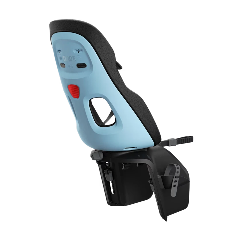 Tylny fotelik rowerowy Thule Yepp Nexxt 2 maxi na bagażnik Auqamarine blue