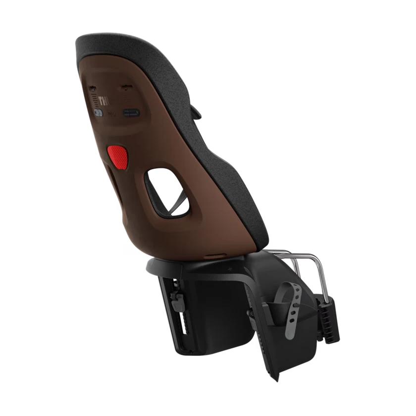 Tylny fotelik rowerowy Thule Yepp Nexxt 2 maxi na bagażnik Chocolate Brown