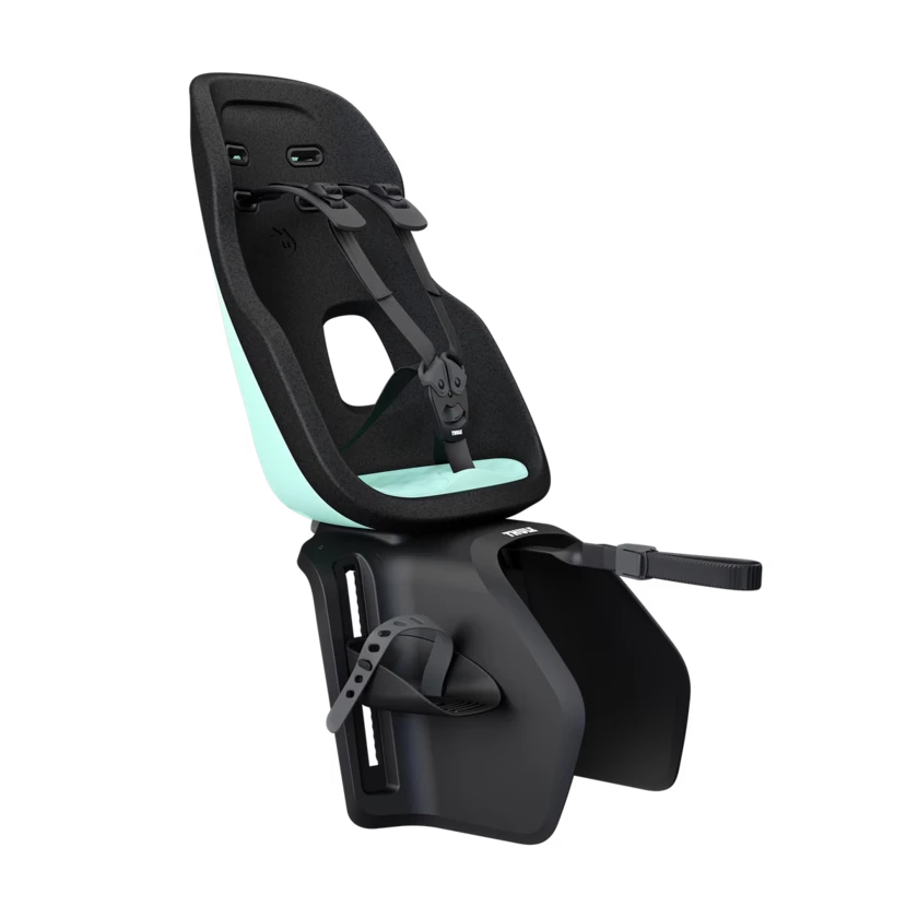 Tylny fotelik rowerowy Thule Yepp Nexxt 2 maxi na bagażnik Mint Green