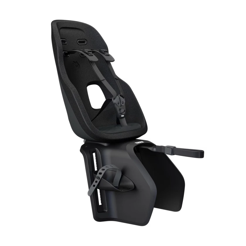 Tylny fotelik rowerowy Thule Yepp Nexxt 2 maxi na bagażnik Obsidian Black