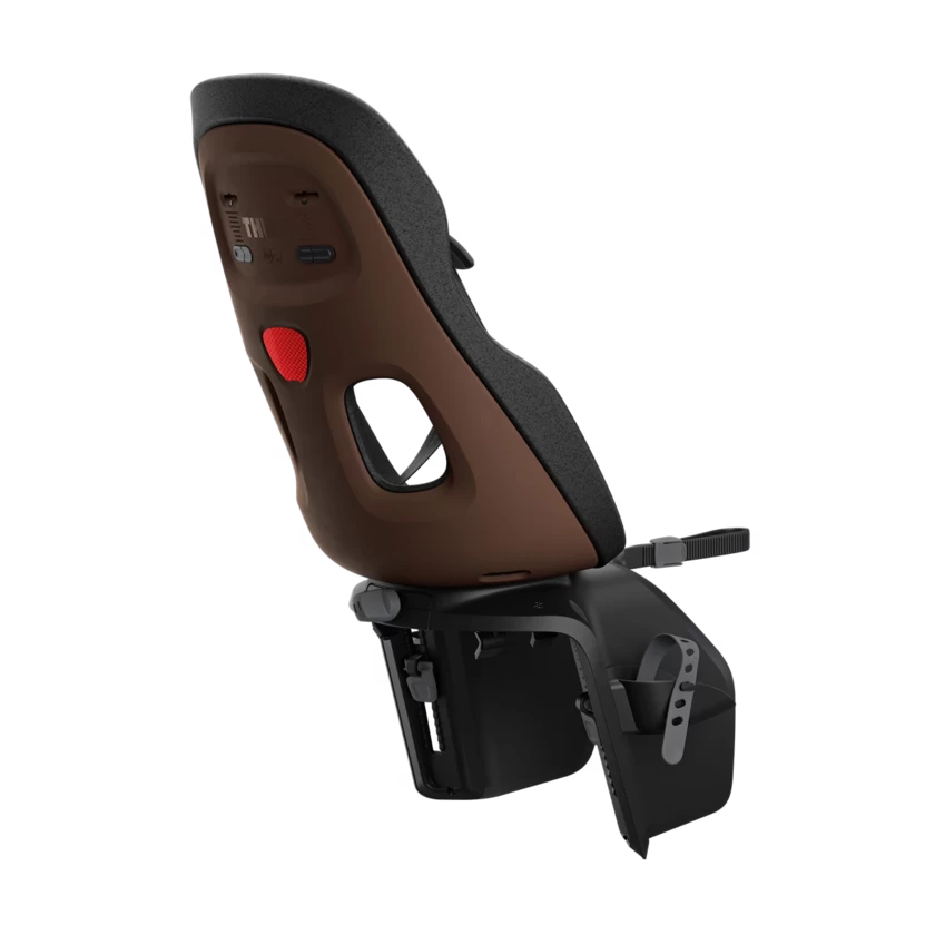 Tylny fotelik rowerowy Thule Yepp Nexxt Maxi na bagażnik Chocolate Brown