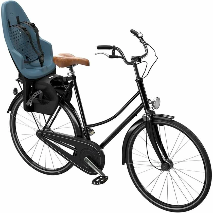 Tylny fotelik rowerowy Yepp 2 na bagażnik Niebieski