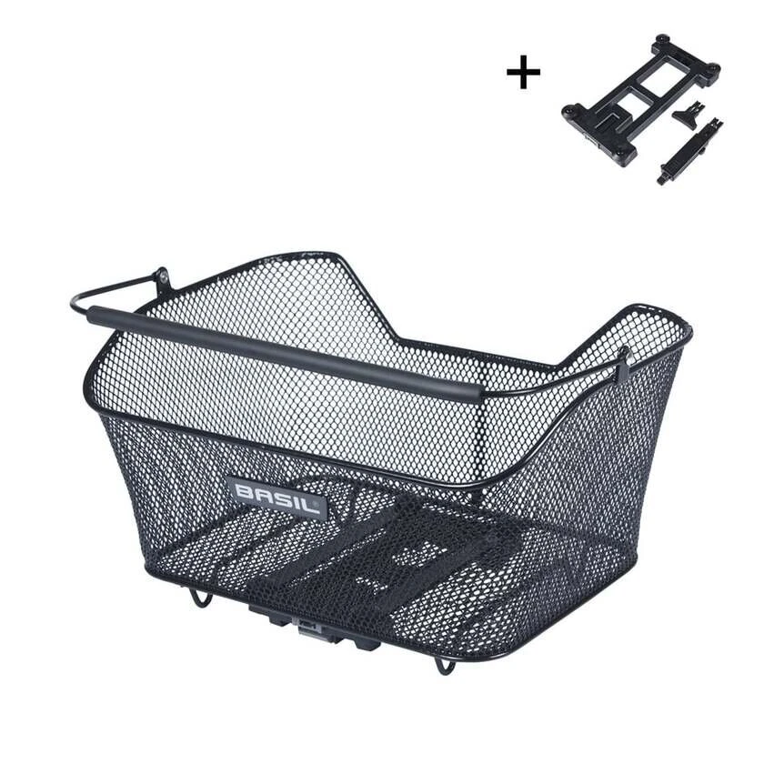 Tylny kosz rowerowy Basil Base M 14L MIK 2.0