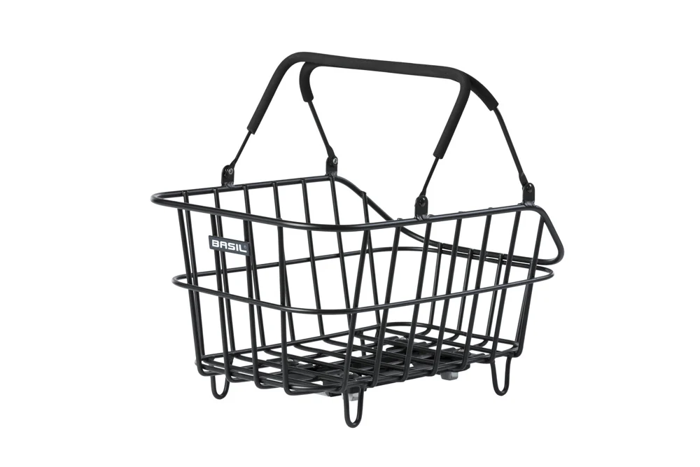 Tylny koszyk rowerowy Basil Cento Alu 21L MIK 2.0
