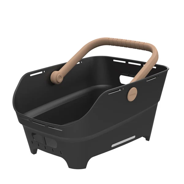 Tylny koszyk rowerowy Basil Cento Neo MIK 2.0 Black