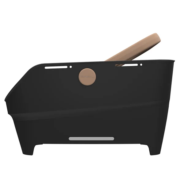Tylny koszyk rowerowy Basil Cento Neo MIK 2.0 Black