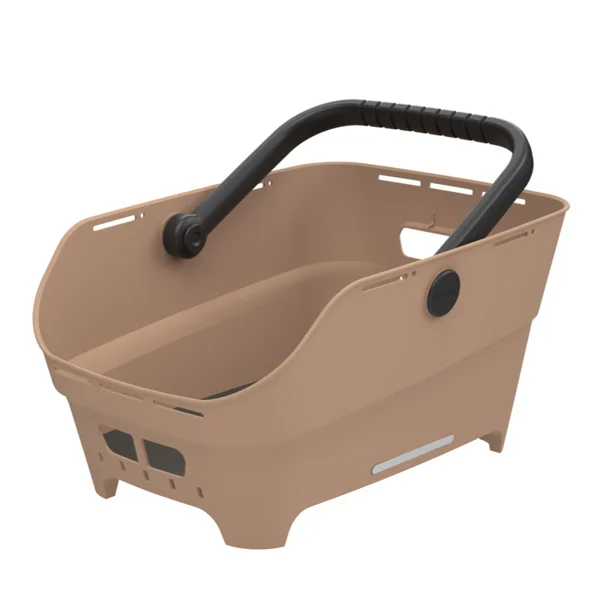 Tylny koszyk rowerowy Basil Cento Neo MIK 2.0 Sand