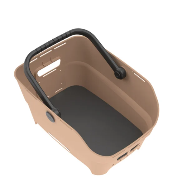 Tylny koszyk rowerowy Basil Cento Neo MIK 2.0 Sand