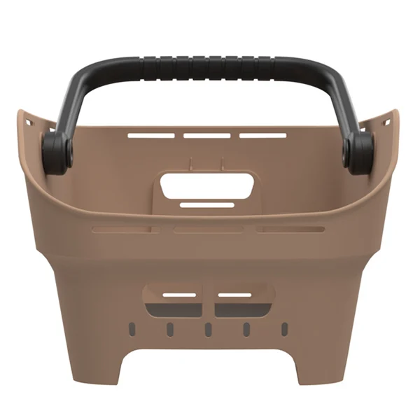 Tylny koszyk rowerowy Basil Cento Neo MIK 2.0 Sand