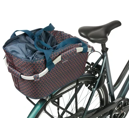 Tylny koszyk rowerowy Basil Flair Carry All 22L MIK Navy