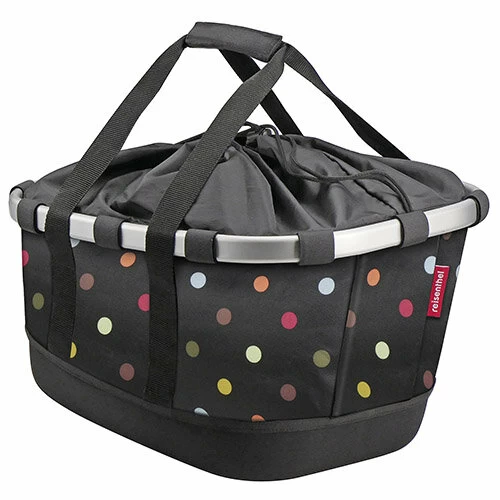 Tylny koszyk rowerowy KlickFix Bikebasket GT RackTime  Dots 