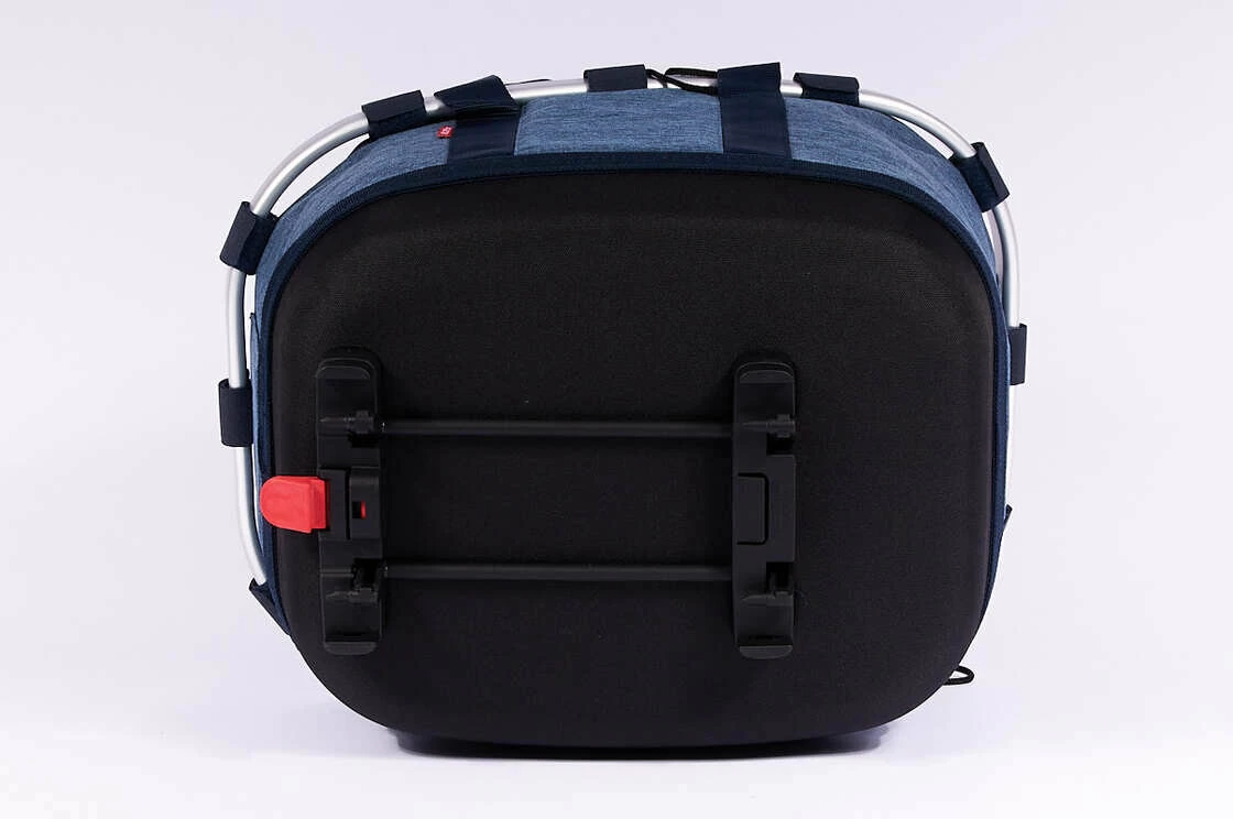 Tylny koszyk rowerowy KlickFix Bikebasket GT RackTime  Twist Blue