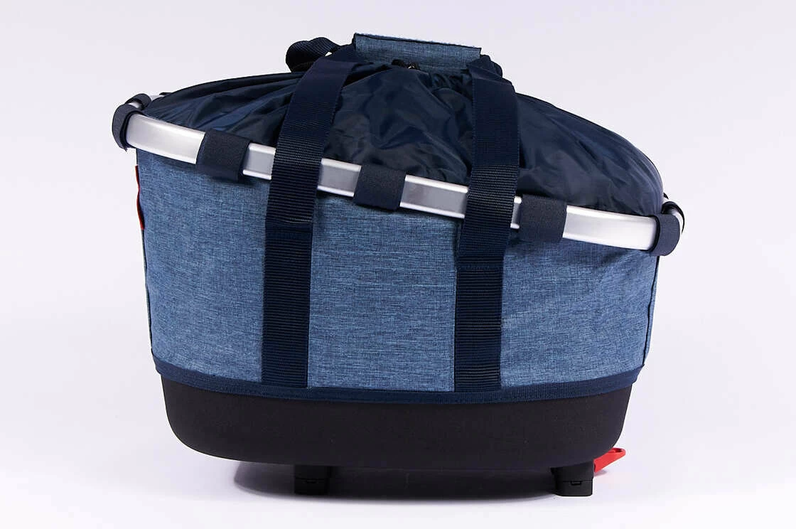 Tylny koszyk rowerowy KlickFix Bikebasket GT RackTime  Twist Blue