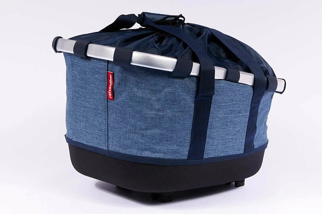 Tylny koszyk rowerowy KlickFix Bikebasket GT RackTime  Twist Blue
