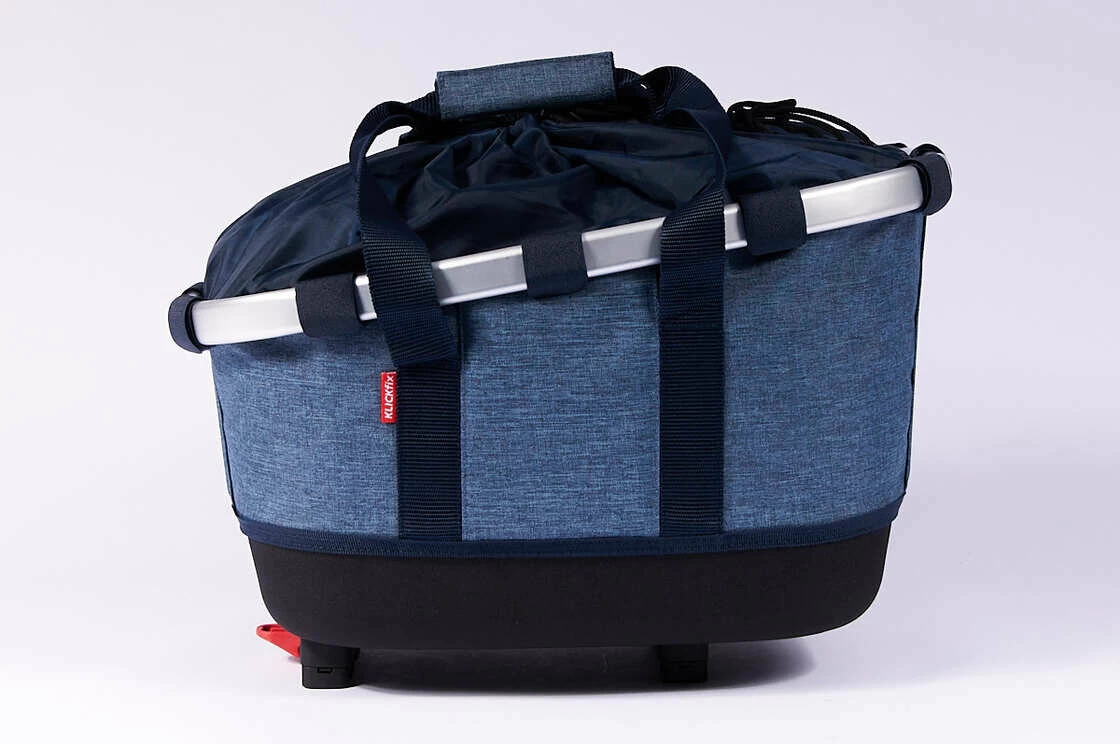 Tylny koszyk rowerowy KlickFix Bikebasket GT RackTime  Twist Blue