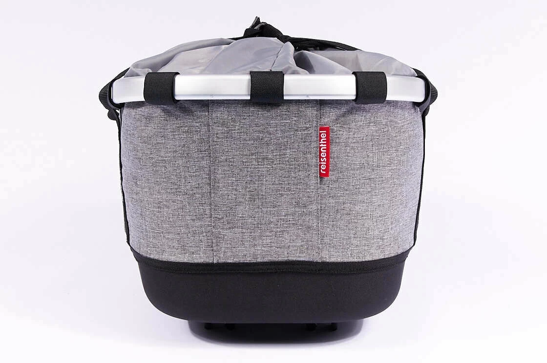Tylny koszyk rowerowy KlickFix Bikebasket GT RackTime  Twist Silver