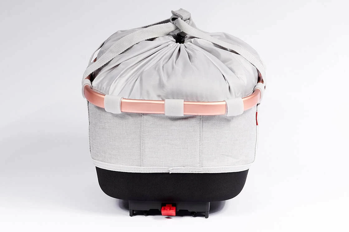 Tylny koszyk rowerowy KlickFix Bikebasket GT RackTime  Twist Sky