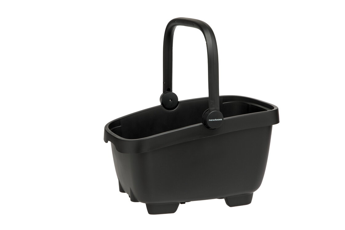 Tylny koszyk rowerowy New Looxs Clipper Racktime Czarny