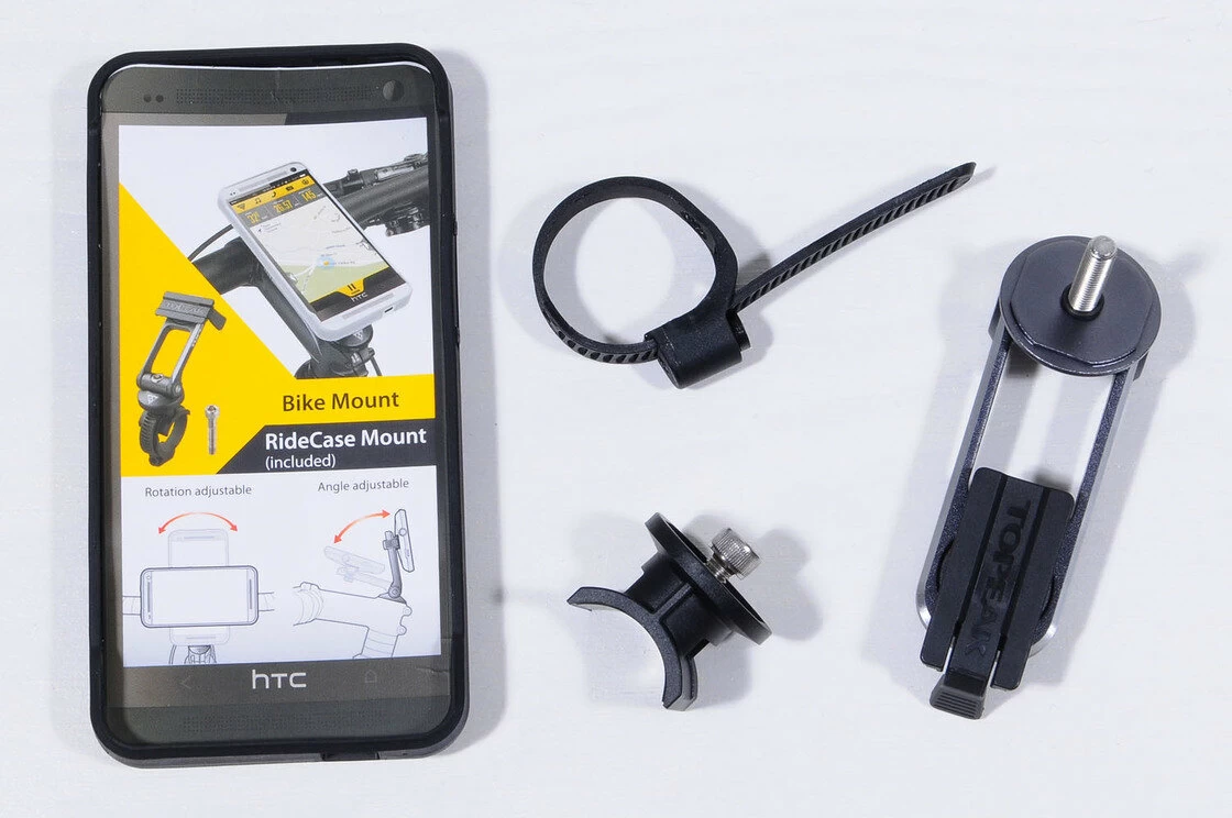 Uchwyt na telefon Topeak Ride Case New HTC One czarny