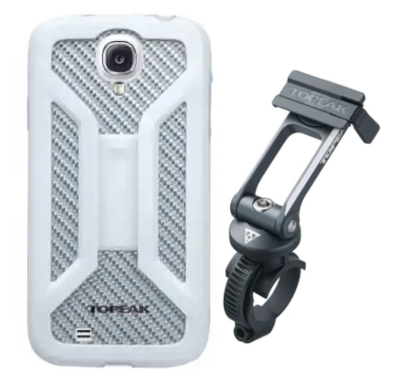 Uchwyt na telefon Topeak Ride Case Samsung GALAXY S4 biały