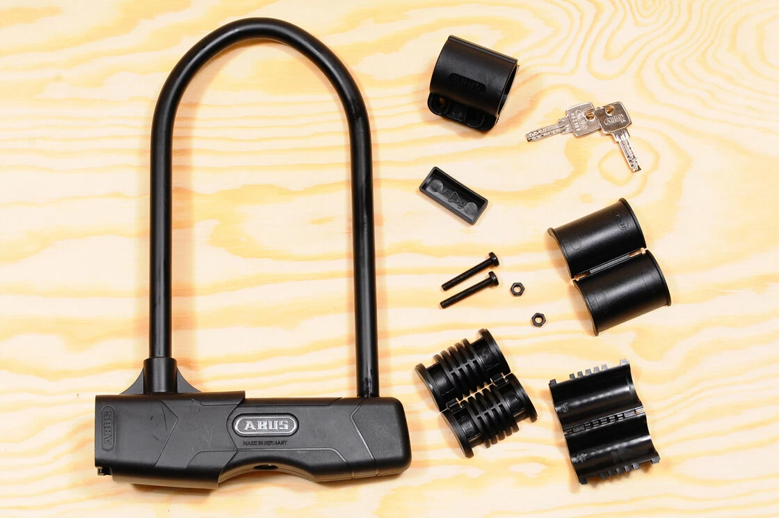 U-lock ABUS Granit 460 + uchwyt transportowy USH 230 mm