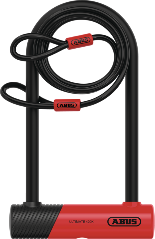U-lock Abus Ultimate 420K/150HB + linka Cobra 10/120 420K150HB230