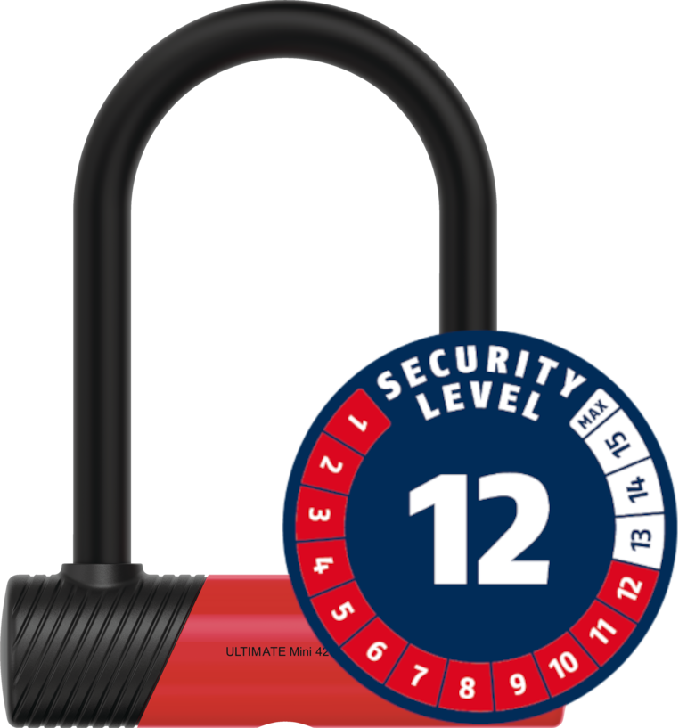U-lock Abus Ultimate 420K/150HB + uchwyt transportowy USH 420K150HB140