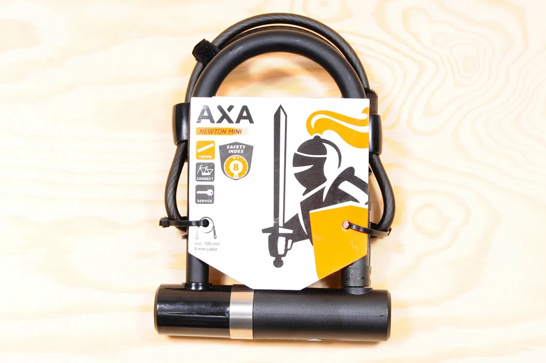 U-lock i linka zabezpieczająca AXA Newton U-Lock Mini