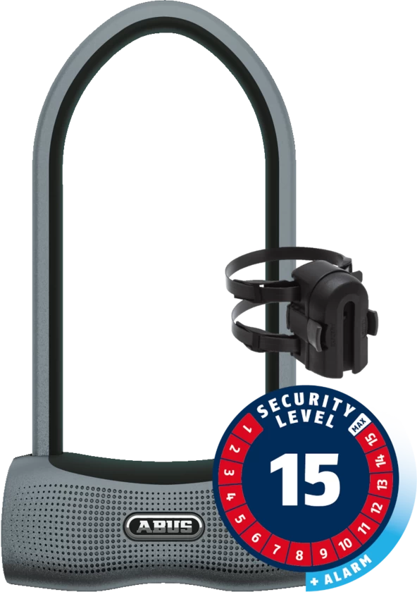 U-Lock rowerowy Abus SmartX 770A + uchwyt transportowy Wysokość: 230 mm