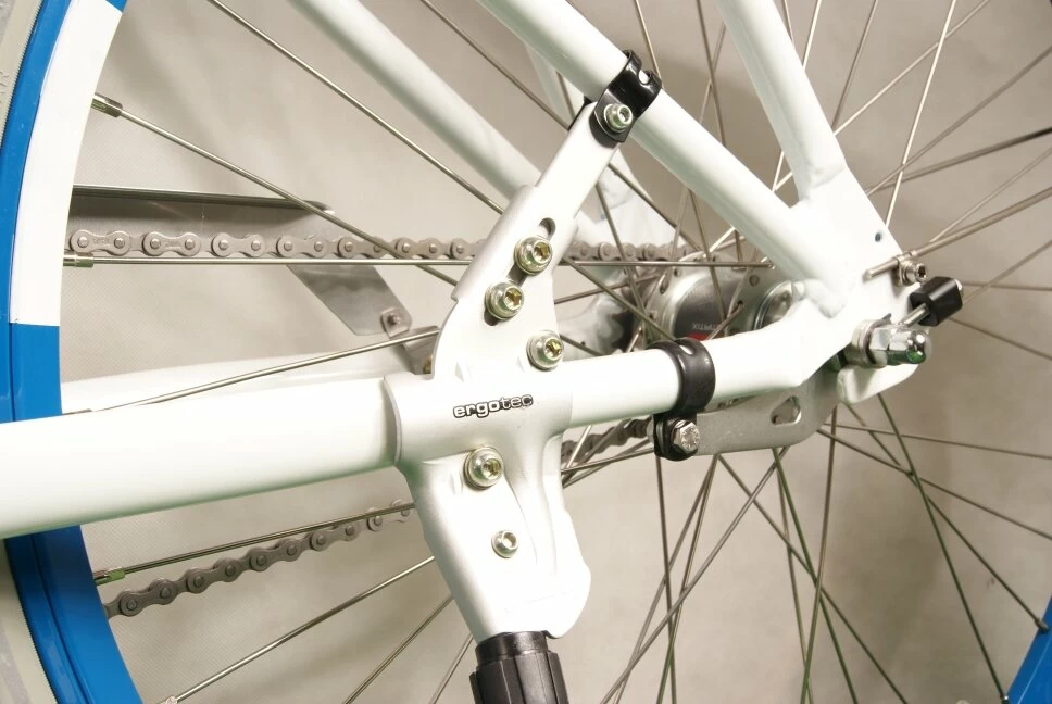Uniwersalna nóżka rowerowa HUMPERT Ergotec srebrny