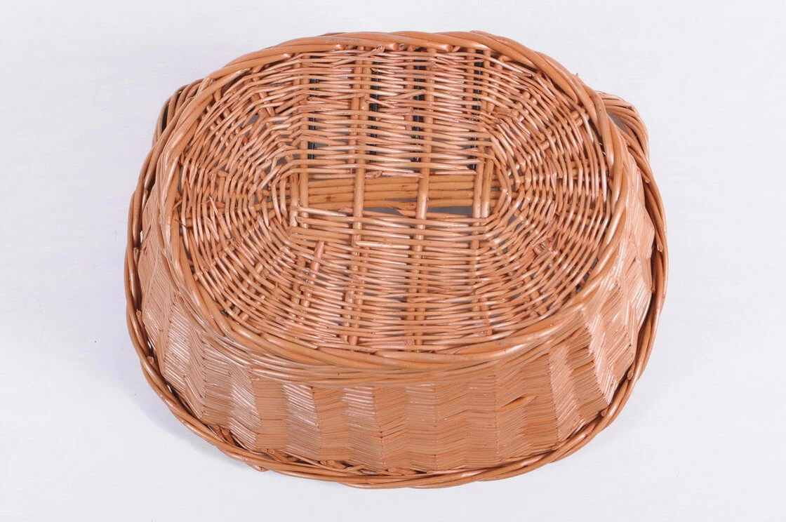 Wiklinowy koszyk rowerowy Basil Wicker