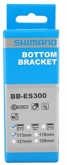 Wkład suportu Shimano BB-ES300 68/113 mm