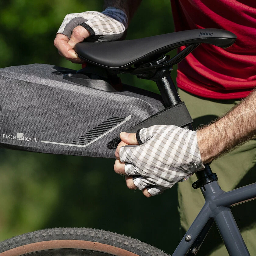 Wodoodporna podsiodełkowa sakwa KLICKfix Bikepack X Compact