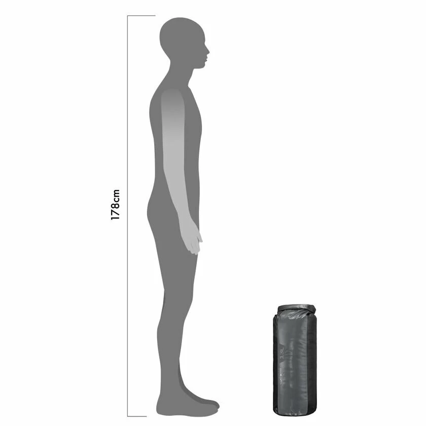 Worek Ortlieb Dry Bag PD350 Black-Slate 13L