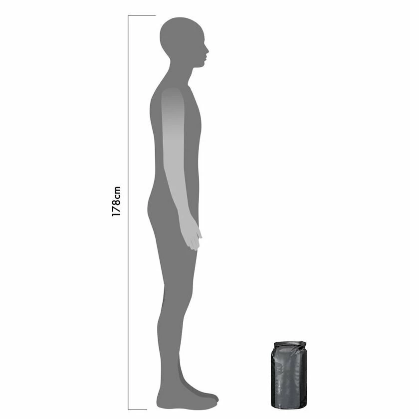 Worek Ortlieb Dry Bag PD350 Black-Slate 7L